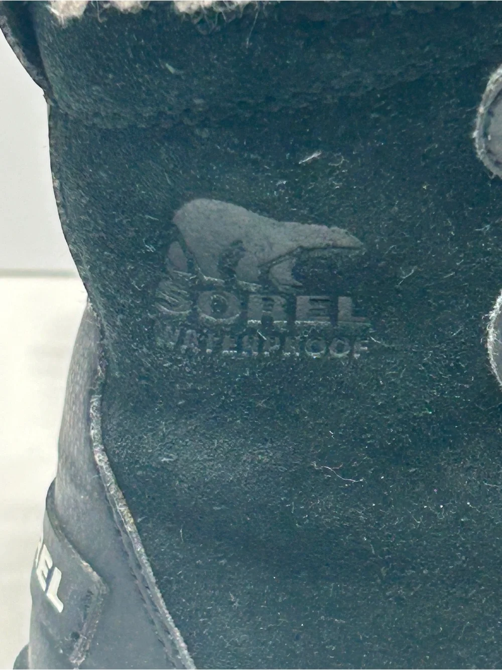 Sorel Kids Black Suede Waterproof Winter Boots Side Toddler/Little Kid 10
